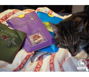 ITH - Stickserie Impfpasshüllen - Hund, Katze, Pferd, Kaninchen